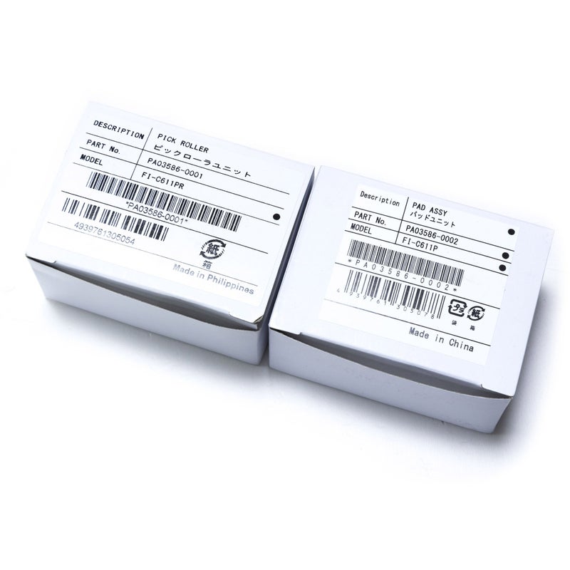 YANZEO PA03586-0001 PA03586-0002 Pick Roller& Pad Assembly Compatible with for S1500 S1500M N1800 Fi-6110 - Image 2